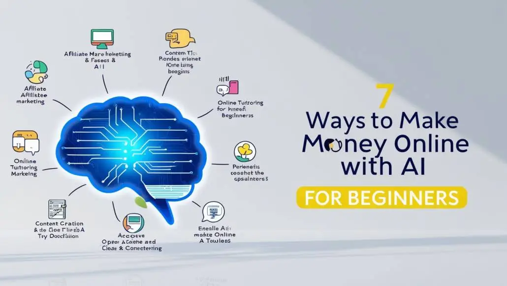 7 Ways to Make Money Online with AI (For BEGINNERS)