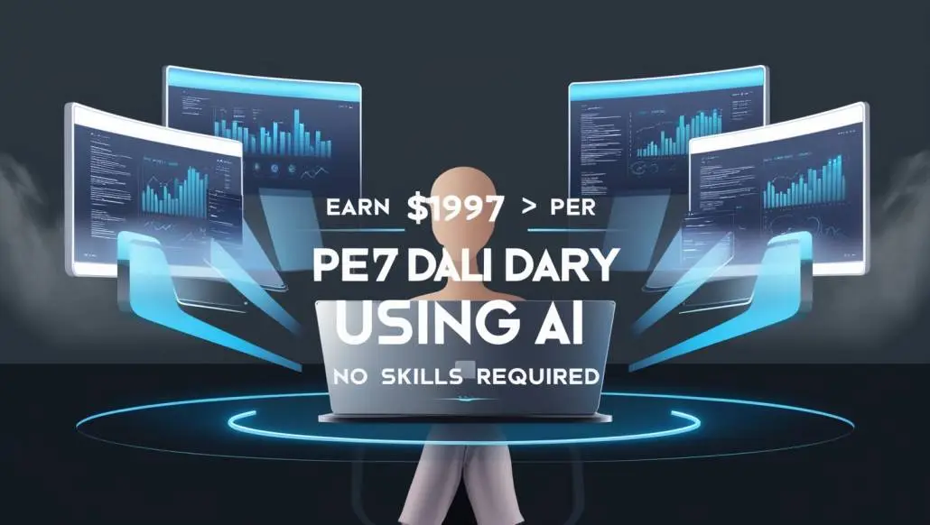 Earn $1997 Per Day Online Using AI (No Skills Required) Make Money Online