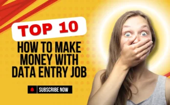 How to make money with data entry job