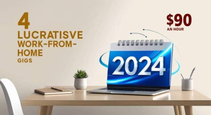 4 Lucrative Work-From-Home Gigs for 2024 — Earn $90 an Hour