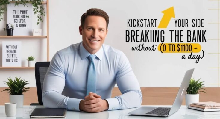 Kickstart Your Side Gig Without Breaking the Bank (0 to $100 a Day)