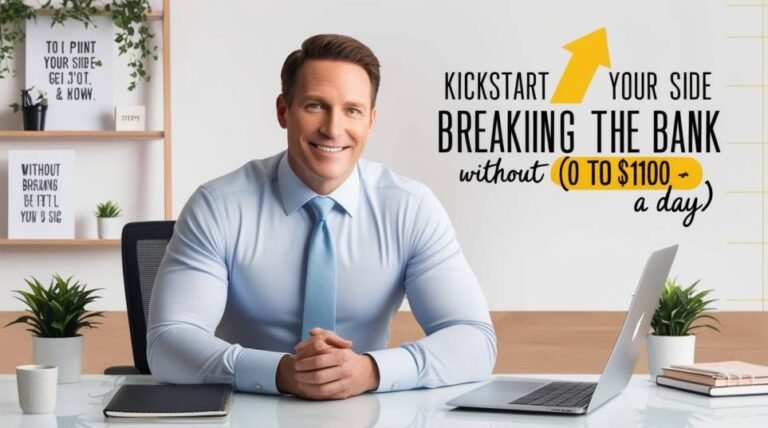 Kickstart Your Side Gig Without Breaking the Bank (0 to $100 a Day)