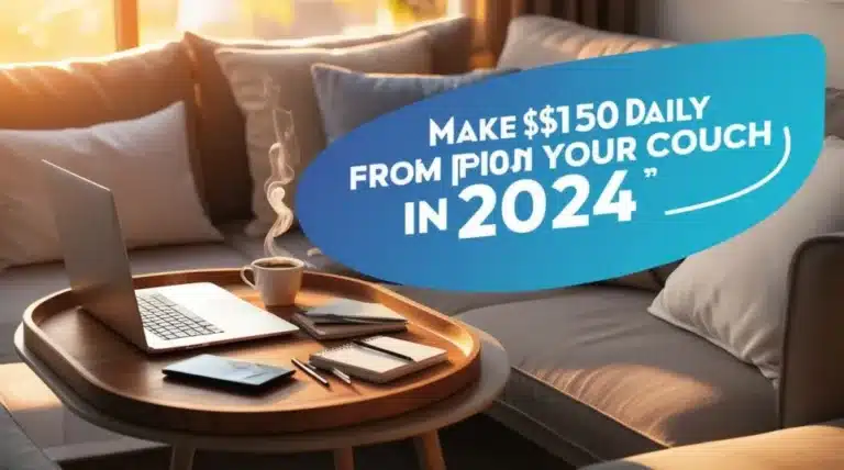 Make $150 Daily from Your Couch in 2024