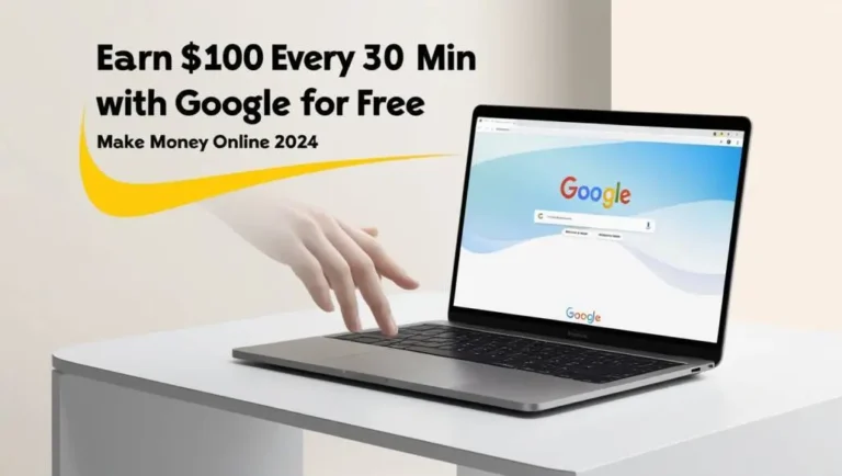 Earn $100 Every 30 Min with Google for FREE (Make Money Online 2024)