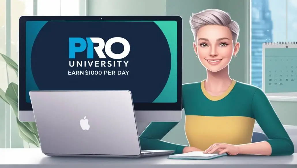 Earn $1000 Per Day With Pro University Make Money Online $ Work From Home