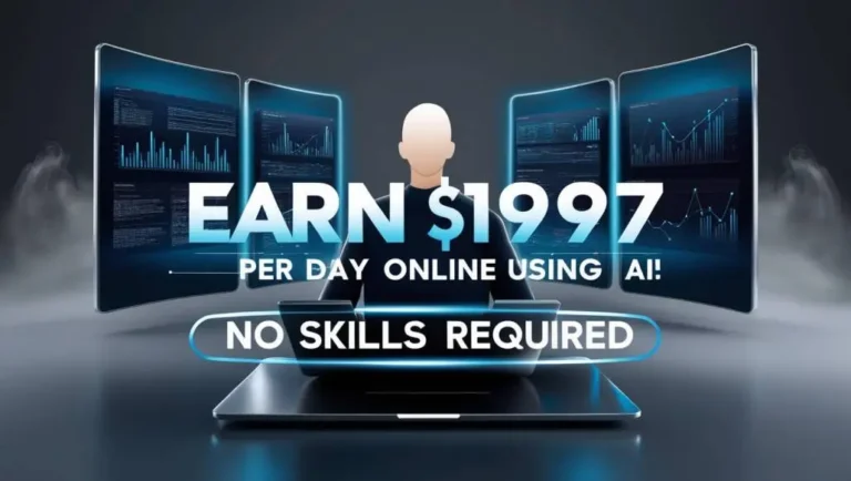 Earn $1997 Per Day Online Using AI (No Skills Required) Make Money Online