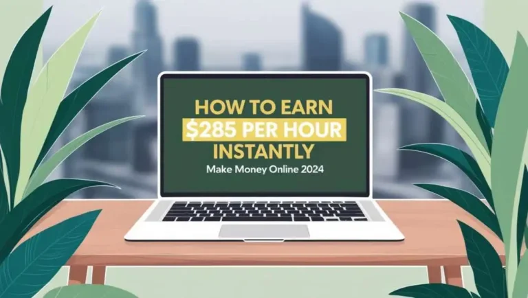 How To Earn $285 Per Hour INSTANTLY (Make Money Online 2024)