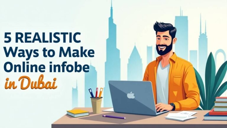 How to Make Money Online in Dubai for Free 2025 (5 REALISTIC Ways)