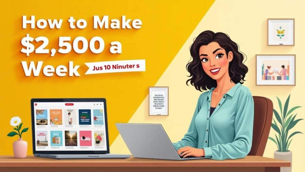 How to Make $2,500 a Week Using Pinterest in Just 10 Minutes a Day