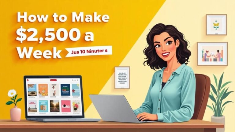 How to Make $2,500 a Week Using Pinterest in Just 10 Minutes a Day